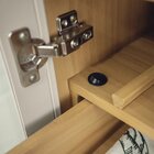 Cristaleira 4 Portas 2 Gavetas Com Led Allure Jequitibá/gris