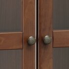 Cristaleira 4 Portas 2 Gavetas Rubi Café