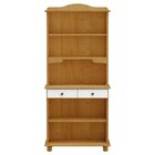 Cristaleira 4 Portas 2 Gavetas Rubi Carvalho/branco