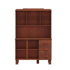 Cristaleira 4 Portas 3 Gavetas Cobre Imbuia 1265t - Finestra