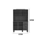 Cristaleira 4 Portas 3 Gavetas Cobre Imbuia 1265t - Finestra