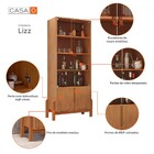 Cristaleira 4 Portas Lizz Casa D