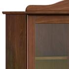 Cristaleira 4 Portas Madeira Maciça 8926 Rubi Cafe Fnt