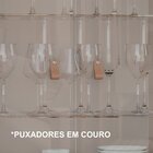 Cristaleira 4 Portas Plena Candian Cinamomo/off White