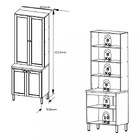 Cristaleira 4 Portas Royal Thb