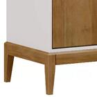 Cristaleira 6 Portas E Balcao Buffet Mdf/madeira Maciça Milao