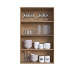 Cristaleira 80cm 2 Portas Classica Montana/bronze