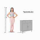 Cristaleira + Aparador Buffet Ditália E-963-r-629