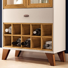 Cristaleira Adega Sala De Jantar Yves Off White/cinamomo H01