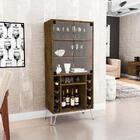 Cristaleira Adega Scala Sala De Estar Pé De Aço