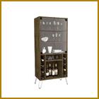 Cristaleira Adega Scala Sala De Estar Pé De Aço