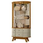 Cristaleira Ambiente Moss Cumaru Opala - Madetec