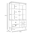 Cristaleira Ametista Canela Casa K