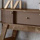 Cristaleira Aparador Mesa De Centro Esmarin Mdt