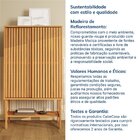 Cristaleira Baixa Magna Porta Ripada Cabecasa Madeiraoriginal