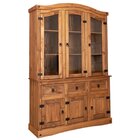 Cristaleira Balcão 3 Portas Com Vidro 3 Gavetas Com Oratório