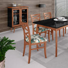 Cristaleira Bar Com Nicho Sala De Estar Atalanta Laca Preto G