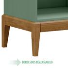 Cristaleira Bar E Aparador Mdf/madeira Maciça Milao Fnt