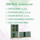 Cristaleira Bar E Buffet Mdf/madeira Maciça Milao Fnt