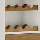 Cristaleira Bar Mdf/madeira Maciça 2920 Milao Fnt