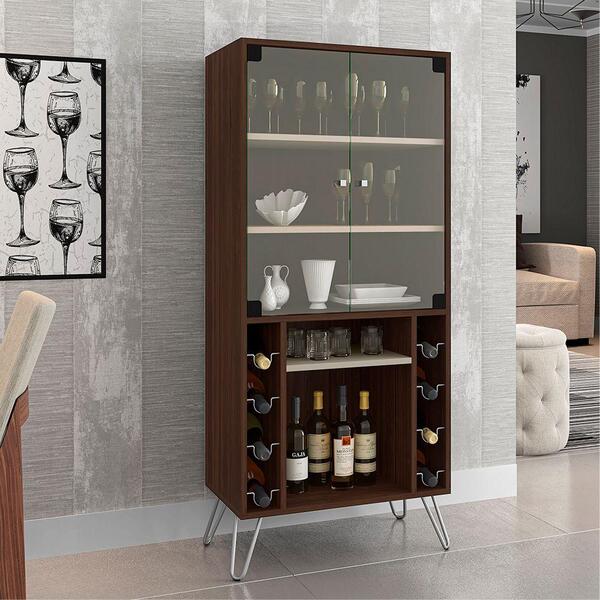 Cristaleira Bilbao Nogal Off White