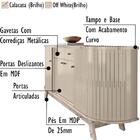 Cristaleira Buffet Mesa De Centro Momarin Mdt