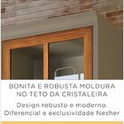 Cristaleira Camponesa 100% 1 Gaveta 2 Portas 66cmx221,5cm Mdf