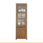 Cristaleira Camponesa 100% 1 Gaveta 2 Portas 66cmx221,5cm Mdf