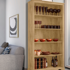 Cristaleira Chicago Cinamomo – Rv Móveis