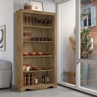 Cristaleira Chicago Cinamomo – Rv Móveis