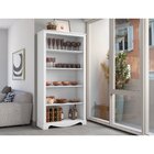 Cristaleira Chicago Com 4 Prateleiras Branco