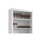 Cristaleira Chicago Com 4 Prateleiras Branco