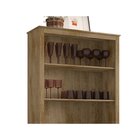 Cristaleira Chicago Com 4 Prateleiras Cinamomo