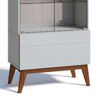 Cristaleira Classic 1g Branco Acetinado