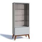 Cristaleira Classic 1g Branco Acetinado