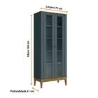 Cristaleira - Colonial 2 Ptas