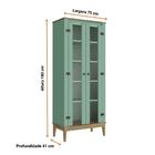 Cristaleira - Colonial 2 Ptas