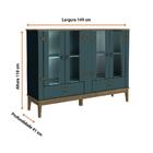 Cristaleira - Colonial 4 Pts 2 Gav