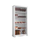 Cristaleira Com 4 Prateleiras Rouen Branco