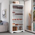 Cristaleira Com 4 Prateleiras Rouen Branco