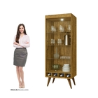 Cristaleira Com Adega Pérola New Mel