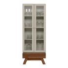 Cristaleira Com Portas De Vidro Bétis Freijo Off White