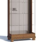 Cristaleira Cristal 02 Portas De Vidro Freijó G29 - Imcal