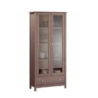 Cristaleira De Vidro 2 Portas 1 Gaveta E-954 Diamond