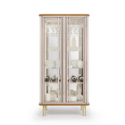 Cristaleira De Vidro Com Espelho E Led Lucie H01 - D'rossi -