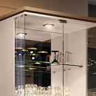 Cristaleira De Vidro Com Espelho River H01 - D'rossi - Castan