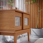 Cristaleira Detroit Nature - Tebarrot Móveis