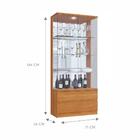 Cristaleira Diamante Naturalle