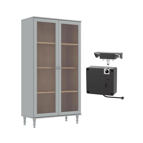 Cristaleira Ditália 2pt Com Trava Invisível E-957