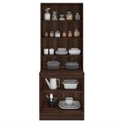 Cristaleira Dupla 4 Portas Com Vidro Unna Poliman Móveis Nogu